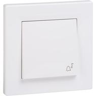 Kép illusztráció: Schneider Asfora EPH0800221 N101C IP44 egypólusú csengő nyomó, fehér kerettel