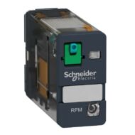 Kép illusztráció: Schneider RPM12BD RPM teljesítményrelé, 1CO, 15A, 24VDC, tesztgombbal, LED-del