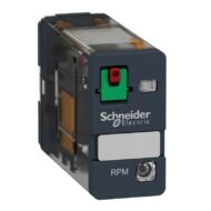 Kép illusztráció: Schneider RPM12P7 RPM teljesítményrelé, 1CO, 15A, 230VAC, tesztgombbal, LED-del