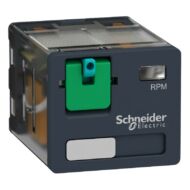 Kép illusztráció: Schneider RPM31BD RPM teljesítményrelé, 3CO, 15A, 24VDC, tesztgombbal