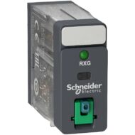 Kép illusztráció: Schneider RXG22JD RXG Interfész relé, 2CO, 5A, 12VDC, tesztgomb, LED