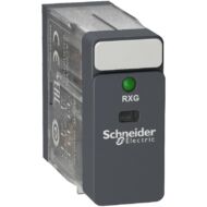 Kép illusztráció: Schneider RXG23B7 RXG Interfész relé, 2CO, 5A, 24VAC, LED