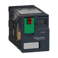 Kép illusztráció: Schneider RXM2AB1B7 miniatűr dugaszolható relé - Zelio RXM 2 C/O 24 V AC 12 A
