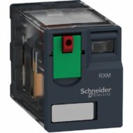 Kép illusztráció: Schneider RXM4AB1U7 miniatűr dugaszolható relé - Zelio RXM 4 C/O 240 V AC 6 A