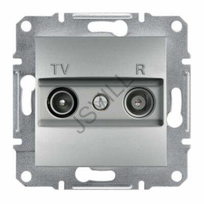Kép illusztráció: Schneider EPH3300161 Asfora TV/R aljzat, végzáró, 1 dB, alumínium