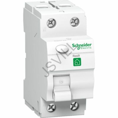 Kép illusztráció: Schneider R9R01263 Resi9 áram-védőkapcsoló, A osztály, 2P, 63A, 30mA