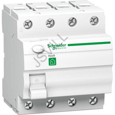 Kép illusztráció: Schneider R9R01463 Resi9 áram-védőkapcsoló, AC osztály, 4P, 63A, 30mA
