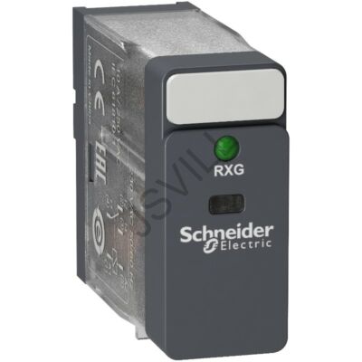 Kép illusztráció: Schneider RXG13B7 RXG Interfész relé, 1CO, 10A, 24VAC, LED