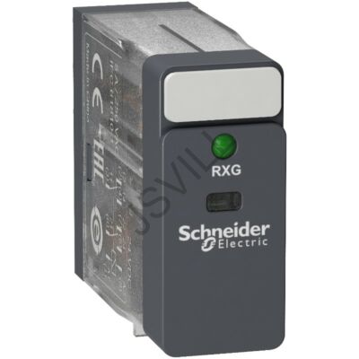 Kép illusztráció: Schneider RXG23BD RXG Interfész relé, 2CO, 5A, 24VDC, LED